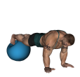 Push Up - Feet On Fitness Ball